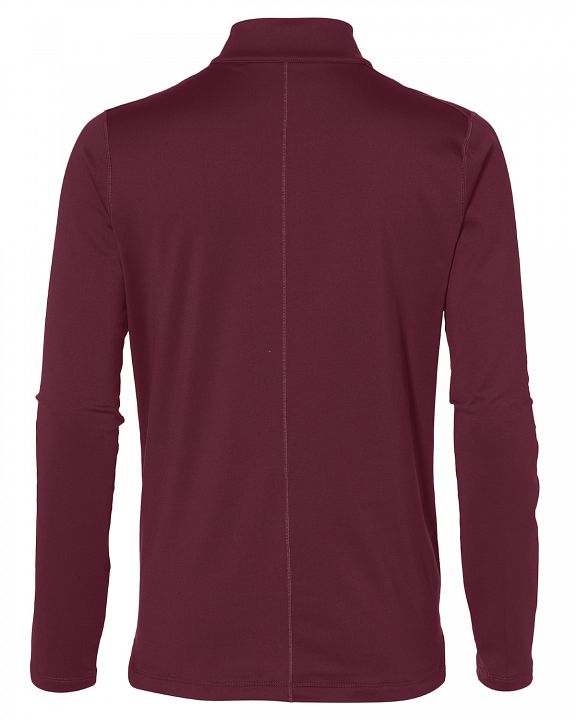 Asics Silver Long Sleeve 1/2 Zip Winter Top Performance Black